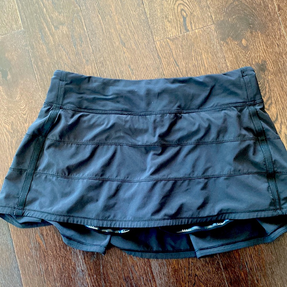Lululemon Black Tennis Skirt